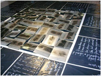 Exposition /installation REGARDS de MCBOH aux Ateliers Extraordinaires Lenglart