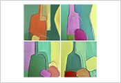 Peinture 2024 par Marie-Claude Bohnenblust Lenglart Peintre Plasticien